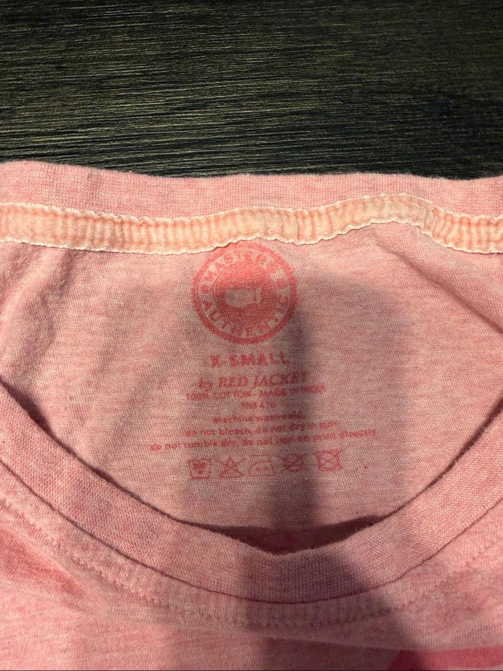 Masters Authentic by Red Jacket Pink USA Map Graphic T-Shirt XS - Picture 3 of 6
